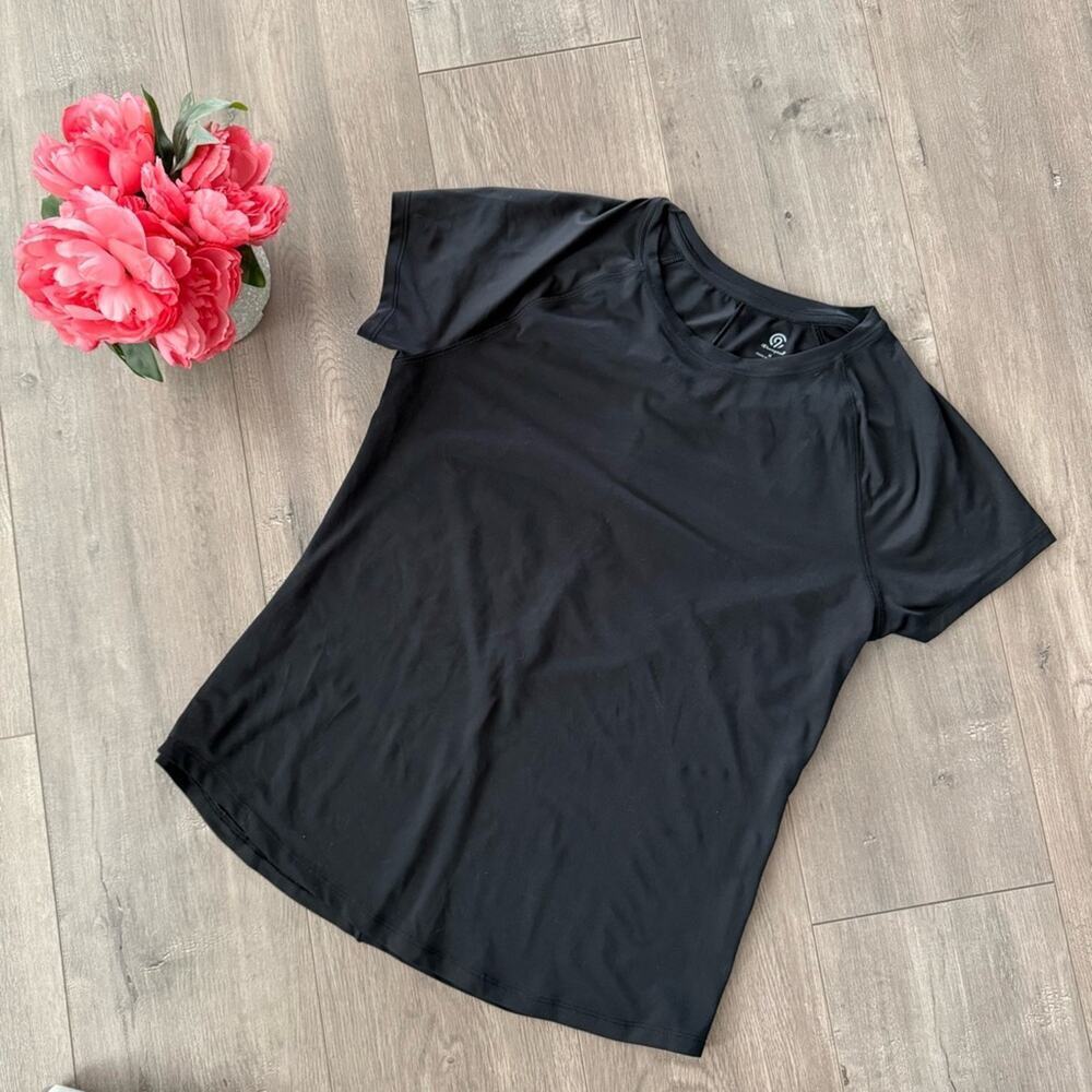 Champion Black Athletic Classic Tβ Shirt Top - Picture 2 of 5